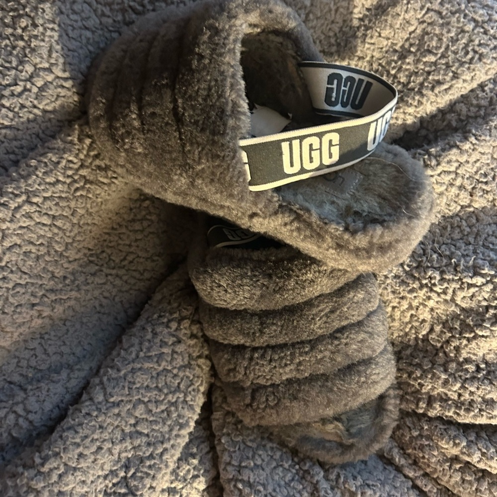 Ugg Fluff Yeah Slipper Grey